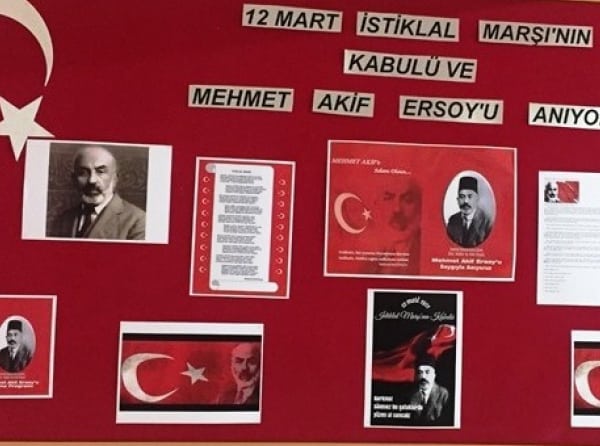 12 Mart İstiklal Marşı´nın Kabulü ve Mehmet Akif Ersoy´u Anma Programı Düzenledik